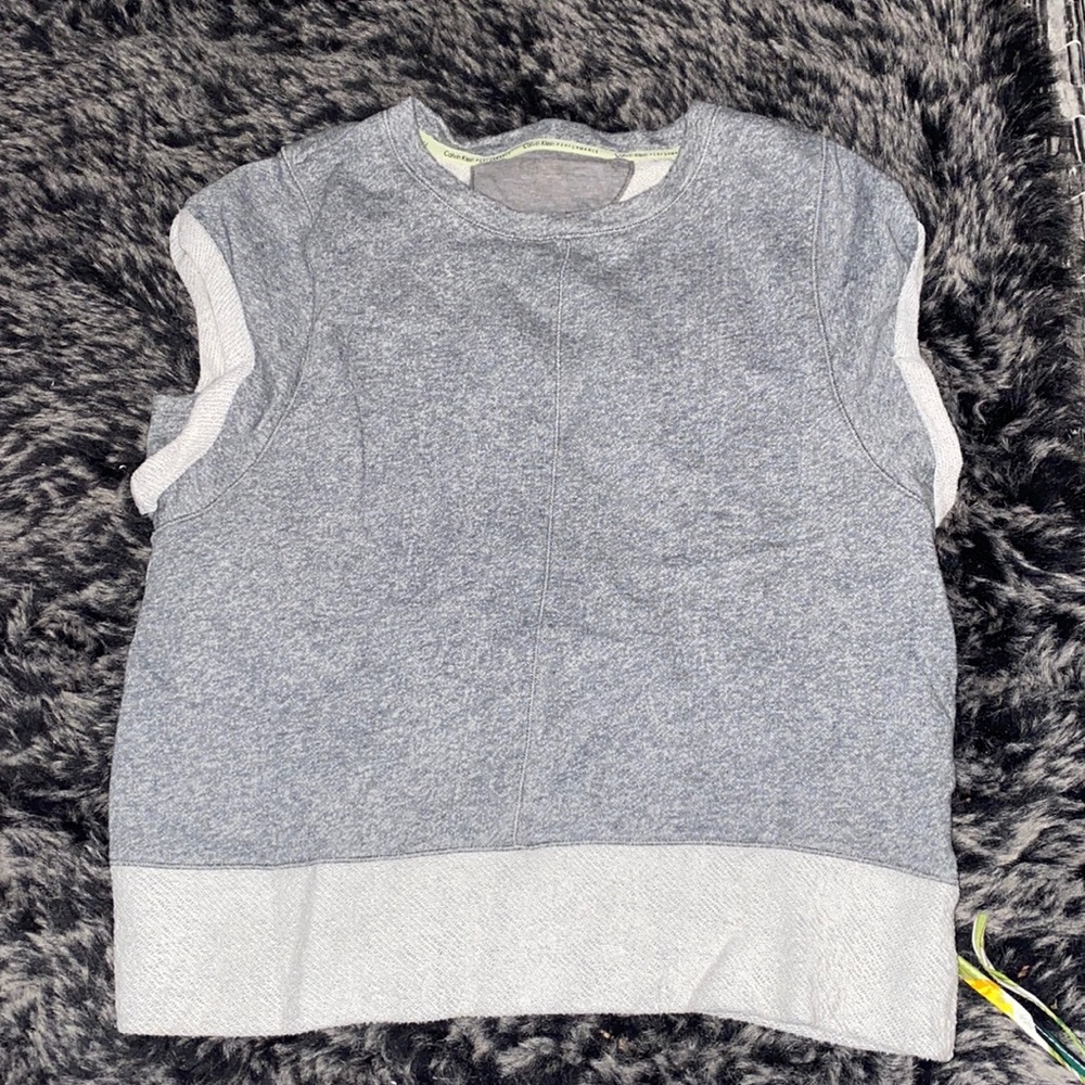 Work out cut off sweatshirt